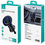 Μαγνητική Βάση αεραγωγού USAMS (ZJ081ZJ01) Μαύρο/ μπλε - Image 5