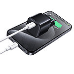 USAMS επιτοίχιος φορτιστής JC Series 20W mini Gan Fast Charger με 1 x Type-C (CC260TC02) - λευκός - Image 3