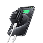 USAMS επιτοίχιος φορτιστής JC Series 20W mini Gan Fast Charger με 1 x Type-C (CC260TC02) - λευκός - Image 5