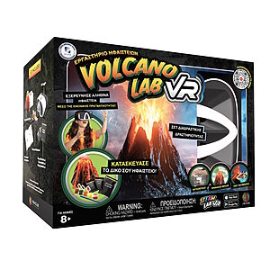 Abacus Brands Volcano Lab VR Επιστημονικό σετ εικονικής πραγματικότητας – Πλήρης Ελληνική Έκδοση – Περιλαμβάνει Γυαλιά VR