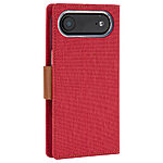 υποδοχές καρτών και μαγνητικό κούμπωμα για iPhone 17 Air - κόκκινο/ καφέ