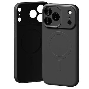 Θήκη Mercury Goospery® Semi Silicon MagSafe για iPhone 17 Pro Max- μαύρο