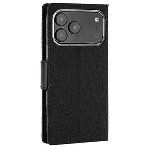 υποδοχές καρτών και μαγνητικό κούμπωμα για iPhone 17 Pro Max - μαύρο