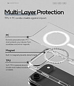 Θήκη Mercury Goospery® Magsafe JelHard για iPhone 17 Pro διάφανη