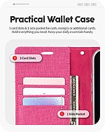 υποδοχές καρτών και μαγνητικό κούμπωμα για iPhone 17 Pro - γκρι/ καφέ