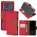 Θήκη Mercury Goospery® Canvas Diary book με βάση στήριξης