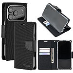 Θήκη Mercury Goospery® Canvas Diary book με βάση στήριξης