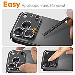 Tempered Glass iPhone 17 Pro - NORTHJO - Διάφανο - Anti-fingerprint - Εικόνα 3