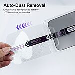 Tempered Glass iPhone Air - YONGPOLY - Διάφανο - Anti-fingerprint - Εικόνα 3