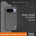 Θήκη Google Pixel 10 5G / Pro 5G - IMAK Ruiyi Series - Πλάτη από Συνθετικό Δέρμα (PU) με PC - Γκρι Σκούρο - Εικόνα 2