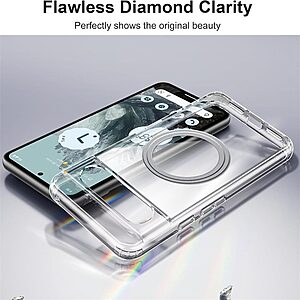 Θήκη Google Pixel 10 5G / Pro 5G - OEM - Σκληρή Θήκη PC+TPU - Διάφανο - MagSafe - Εικόνα 2