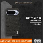 Θήκη Google Pixel 10 5G / Pro 5G - IMAK Ruiyi Series - Πλάτη από Συνθετικό Δέρμα (PU) με PC - Μαύρο - Εικόνα 2