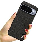 Θήκη Google Pixel 10 5G / Pro 5G - IMAK Ruiyi Series - Πλάτη από Συνθετικό Δέρμα (PU) με PC - Μαύρο - Εικόνα 5