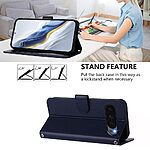 Θήκη Google Pixel 10 Pro 5G / 10 5G / 9 5G / 9 Pro 5G - OEM - Flip Πορτοφόλι από Συνθετικό Δέρμα (PU) με TPU - Μπλε - Wallet/Stand/Λουράκι - Εικόνα 6