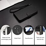 Θήκη Google Pixel 10 Pro 5G / 10 5G / 9 5G / 9 Pro 5G - OEM - Flip Πορτοφόλι από Συνθετικό Δέρμα (PU) - Μαύρο - Wallet/Stand/Λουράκι - Εικόνα 10