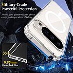 Θήκη Google Pixel 10 Pro 5G / 10 5G / 9 Pro 5G / 9 5G - OEM - Σκληρή Θήκη PC+TPU - Διάφανο - MagSafe - Εικόνα 2