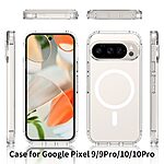 Θήκη Google Pixel 10 Pro 5G / 10 5G / 9 Pro 5G / 9 5G - OEM - Σκληρή Θήκη PC+TPU - Διάφανο - MagSafe - Εικόνα 7