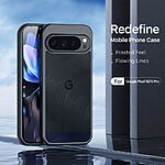 Θήκη Google Pixel 10 Pro 5G / 5G - DUX DUCIS Aimo Series - Σκληρή Θήκη PC+TPU - Μαύρο - Εικόνα 4