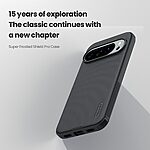 Θήκη Google Pixel 10 Pro 5G / 5G - NILLKIN Frosted Shield Pro - Σκληρή Θήκη PC+TPU - Μαύρο - Εικόνα 7