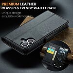 Θήκη iPhone 17 - CASEME 023 - Flip Πορτοφόλι από Συνθετικό Δέρμα (PU) με TPU - Μαύρο - RFID/Wallet/Stand - Εικόνα 8