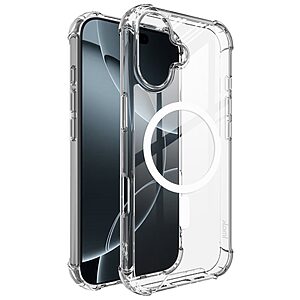 Θήκη iPhone 17 - IMAK - Σκληρή Θήκη PC+TPU - Διάφανο - MagSafe