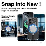 Θήκη iPhone 17 - IMAK - Σκληρή Θήκη PC+TPU - Διάφανο - MagSafe - Εικόνα 7