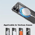 Θήκη iPhone 17 - IMAK - Σκληρή Θήκη PC+TPU - Διάφανο - MagSafe - Εικόνα 8