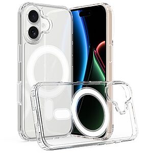 Θήκη iPhone 17 - OEM - Σκληρή Θήκη PC+TPU - Διάφανο - MagSafe