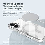 Θήκη iPhone 17 - NILLKIN Nature Pro Series - Σκληρή Θήκη PC+TPU - Γκρι - MagSafe - Εικόνα 2