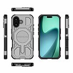 Θήκη iPhone 17 - OEM - Σκληρή Θήκη PC+TPU - Γκρι - MagSafe - Εικόνα 4