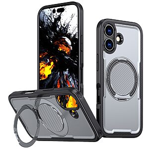 Θήκη iPhone 17 - OEM - Σκληρή Θήκη PC+TPU - Γκρι - MagSafe/Stand