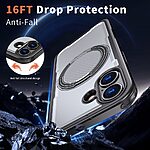 Θήκη iPhone 17 - OEM - Σκληρή Θήκη PC+TPU - Γκρι - MagSafe/Stand - Εικόνα 3