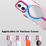 Θήκη iPhone 17 - IMAK - Σκληρή Θήκη PC+TPU - Κόκκινο - MagSafe - Εικόνα 5