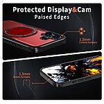 Θήκη iPhone 17 - OEM - Σκληρή Θήκη PC+TPU - Κόκκινο - MagSafe/Stand - Εικόνα 4