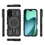 Θήκη iPhone 17 - BIBERCAS J-16 Series - Σκληρή Θήκη PC+TPU - Μαύρο - MagSafe - Εικόνα 6