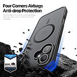 Θήκη iPhone 17 - DUX DUCIS Yind Series - Σκληρή Θήκη PC+TPU - Μαύρο - MagSafe - Εικόνα 8