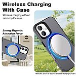 Θήκη iPhone 17 - IMAK - Σκληρή Θήκη PC+TPU - Μαύρο - MagSafe - Εικόνα 2