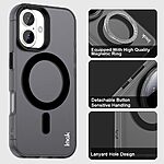 Θήκη iPhone 17 - IMAK - Σκληρή Θήκη PC+TPU - Μαύρο - MagSafe - Εικόνα 4