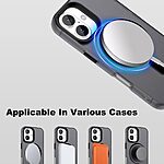 Θήκη iPhone 17 - IMAK - Σκληρή Θήκη PC+TPU - Μαύρο - MagSafe - Εικόνα 5