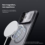 Θήκη iPhone 17 - NILLKIN Camshield Pro Magnetic Series - Σκληρή Θήκη PC+TPU - Μαύρο - MagSafe - Εικόνα 5