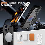 Θήκη iPhone 17 - OEM - Σκληρή Θήκη PC+TPU - Μαύρο - MagSafe/Stand - Εικόνα 2