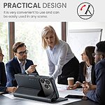 Θήκη iPhone 17 Pro Max - CASEME 023 - Flip Πορτοφόλι από Συνθετικό Δέρμα (PU) - Μαύρο - RFID/Wallet/Stand - Εικόνα 6