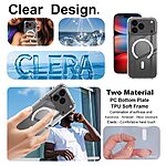 Θήκη iPhone 17 Pro Max - IMAK - Σκληρή Θήκη PC+TPU - Διάφανο - MagSafe - Εικόνα 6