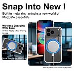 Θήκη iPhone 17 Pro Max - IMAK - Σκληρή Θήκη PC+TPU - Διάφανο - MagSafe - Εικόνα 7