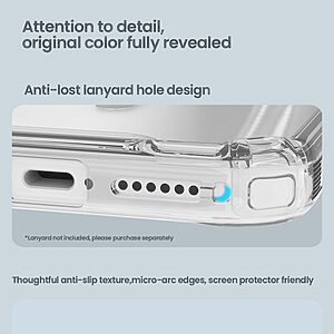 Θήκη iPhone 17 Pro Max - NILLKIN Nature Pro Series - Σκληρή Θήκη PC+TPU - Διάφανο - MagSafe - Εικόνα 2