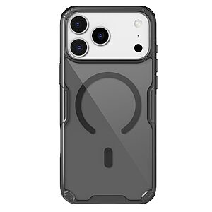 Θήκη iPhone 17 Pro Max - NILLKIN Nature Pro Series - Σκληρή Θήκη PC+TPU - Γκρι - MagSafe