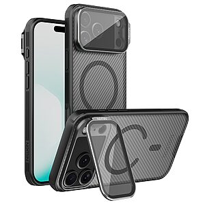 Θήκη iPhone 17 Pro Max - NILLKIN CamShield Prop Magnetic Series - Σκληρή Θήκη PC+TPU - Ημιδιάφανο - MagSafe