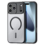 Θήκη iPhone 17 Pro Max - DUX DUCIS Aimo Series - Σκληρή Θήκη PC+TPU - Μαύρο - MagSafe