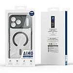 Θήκη iPhone 17 Pro Max - DUX DUCIS Aimo Series - Σκληρή Θήκη PC+TPU - Μαύρο - MagSafe - Εικόνα 9
