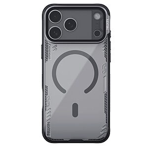 Θήκη iPhone 17 Pro Max - NILLKIN Iceblade CamProp - Σκληρή Θήκη PC+TPU - Μαύρο - Stand